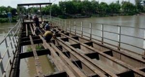 Pembangunan Jembatan Sidongdong Dilanjutkan