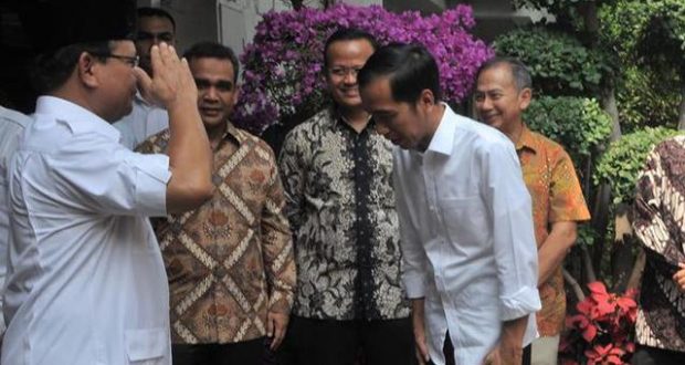 Jokowi Temui Prabowo di Hambalang Siang Ini