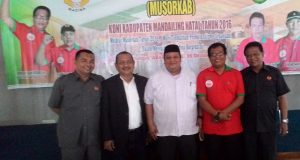 Miswaruddin Daulay Pimpin KONI Madina