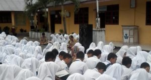 SMP Negeri 1 Kotanopan Tingkatkan Keimanan Siswa Melalui Kegiatan Literisasi