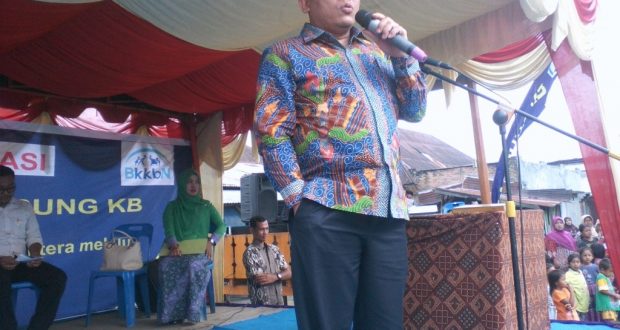 Saleh Partaonan Sosialisasi Program Kampung KB di Kelurahan Kota Siantar