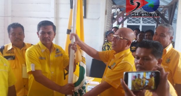 H. Aswin Parinduri, SH Pimpin Golkar Madina