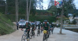 Rombongan Gowes Pesona Nusantara Singgah di Mandailing Natal