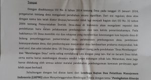 6 Kali Pertemuan dalam Satu Bulan Lebih, Bimtek Kades Diduga Sengaja Diburu Kegiatannya