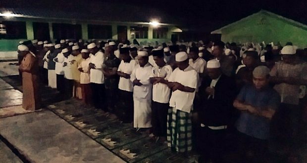 Pelaksanaan Shalat Gerhana Bulan di Kotanopan Dipusatkan di Ponpes Subulussalam