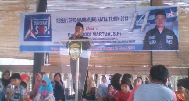 Reses l Dodi Martua, SP.I Dirangkai dengan Penyantunan Anak Yatim