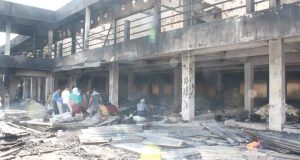 Sebanyak 544 Kios dan 300 Los Pasar Baru yang Ludes Terbakar Ratusan Lainnya Mengalami Kerusakan