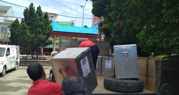 Menjelang Pemilu, KPU Madina Pastikan Distribusi Logistik Aman Saat Pilkada 2018