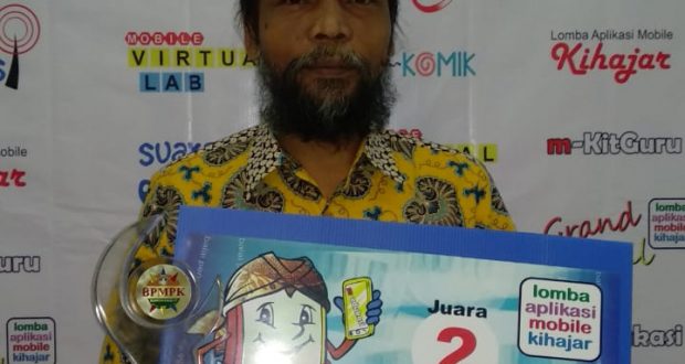 Ahmad Syukri Lubis, Juara Dua Nasional Kategori Virtual Lab Lomba Aplikasi