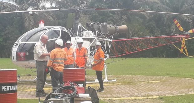 Bantuan Untuk Korban Banjir MBG di Distribusikan Pake Helikopter