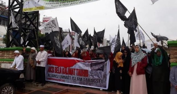 Aksi Bela Tauhid Juga Berlangsung di Padangsidimpuan