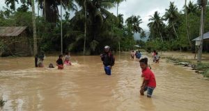 Desa Batang Angkola Siabu Masih Kebanjiran