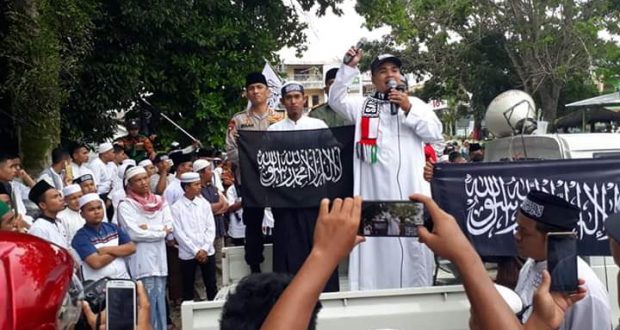 Aksi Bela Tauhid, Umat Islam di Madina Turun ke Jalan