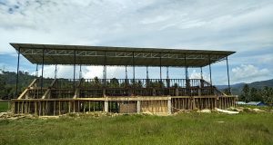 Rekanan Belum Tuntaskan Pembangunan Lapangan Anggora Kotanopan