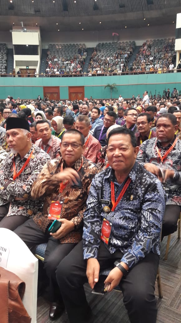 Bupati Madina Ikuti Rakornas Transformasi Pengadaan Jasa Tahun 2019