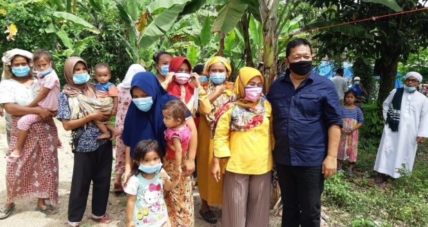Desa Kumpulan Setia Sering Banjir, Dahlan Hasan Turunkan Alat Berat