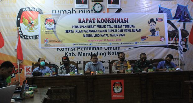 Debat Kandidat Pilkada Madina Dilaksanakan di Tapanuli Tengah