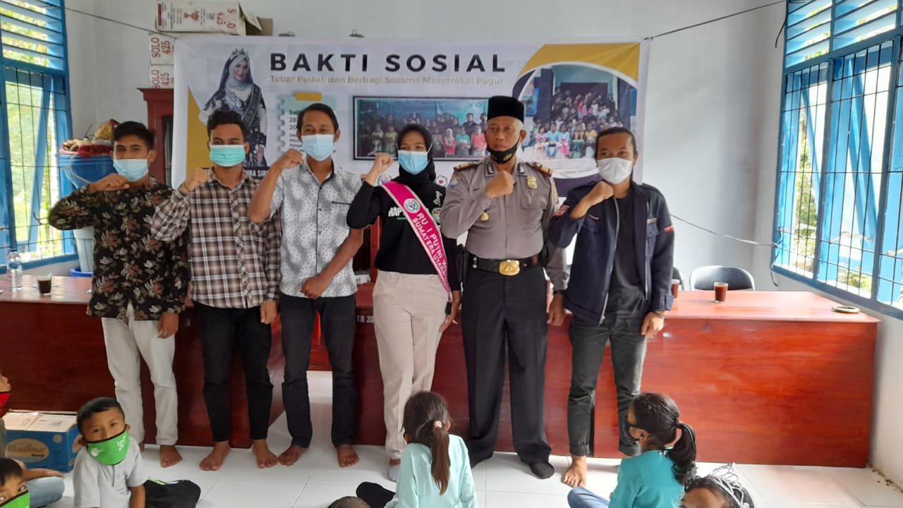RU I Putri Wisata Sumatera Utara, Khofifah Azzahra Siregar Aktif Kegiatan Sosial Covid-19