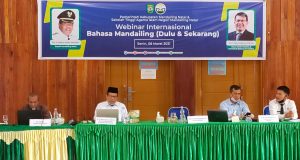 Webinar Internasional, Ketua STAIN Madina: Generasi Muda Harus Bangga Menggunakan Bahasa Mandailing