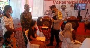 Gencar Vaksinasi Massal, Polres Madina Kejar Target Kekebalan Kelompok