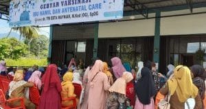 IBI Madina Gelar Vaksinasi untuk Ibu Hamil di Klinik dr. Tri Ebta Mayniar