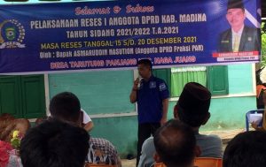 Reses di Nagajuang, Asmaruddin Ingatkan Bahaya Narkoba Intai Generasi Muda