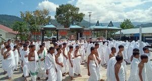210 Santri Ponpes Subulussalam Sayurmaincat Ikut Manasik Haji