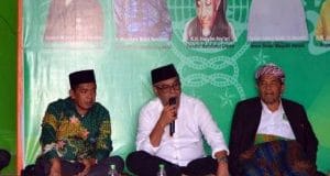 Hadiri Halalbihalal PCNU Madina, Sukhairi Ajak Masyarakat Tak Lupa Bersyukur