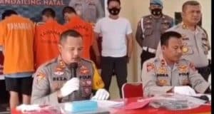 Polisi Gerebek Rumah Tempat Bandar Narkoba Transaksi di Kecamatan Natal
