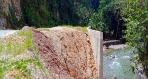Dananya Rp 11 Miliar, Begini Kondisi Dek Penahan Banjir di Panyabungan Timur