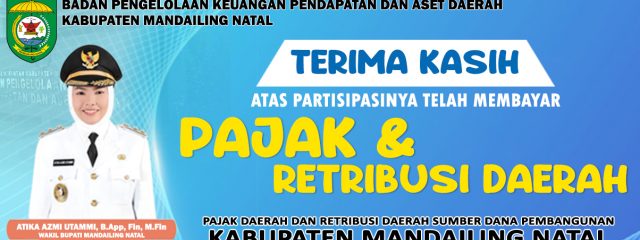 Iklan Pajak dan Retribusi Daerah versi Wakil Bupati Kabupaten Mandailing Natal