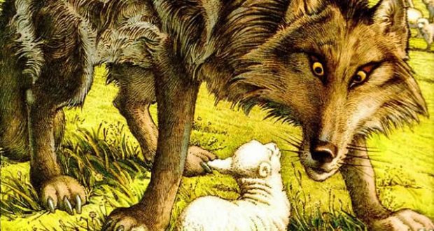 Kisah Serigala Dan Anak Kambing