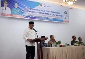 Bupati Madina Buka Program Bulan Bhakti TNI Manunggal KB-Kes