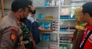 Polsek Muarasipongi Monitoring Peredaran Obat Sirup Terlarang