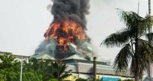 Polisi Duga Ada Kelalaian dalam Kebakaran Kubah Masjid JIC