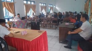 KPU Madina Sosialisasi Aplikasi SIAKBA di Kotanopan