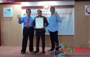 RSUD Panyabungan Terima Sertifikat Akreditasi Paripurna dari KARS di Jakarta