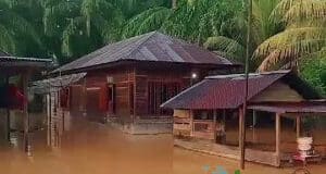 Hujan Lebat Guyur Pantai Barat, Sejumlah Desa di Natal Terendam Banjir