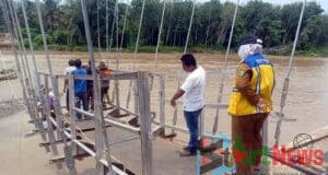 Dinas PUPR Madina Kebut Pembangunan Jembatan Gantung Kampung Baru-Simanondong