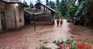 Empat Desa Terendam Banjir di Nagajuang Akibat Sungai Aek Namora Meluap