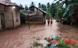 Empat Desa Terendam Banjir di Nagajuang Akibat Sungai Aek Namora Meluap
