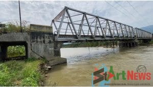 Pondasi Jembatan Jambur Tergerus Ditengarai Akibat Tambang Galian C