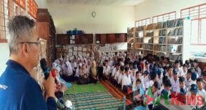 Program Goes To School, Manajemen PT SMGP Kunjungi SMPN 1 PSM