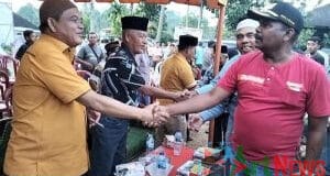 Warga Desa Manambin Minta Fahrizal Giring Anggaran Perbaikan Jalan Rusak