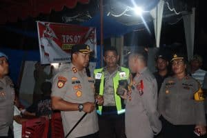 Kapolres Madina Cek Lokasi Rawan Konflik di TPS Tabuyung