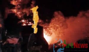 Kebakaran Lagi di Kotanopan, Rumah Nenek Nurliana Dilahap Si Jago Merah