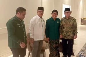 Ivan Iskandar Bersama Faslah Temui Gus Halim di Acara Taaruf Ketum PKB