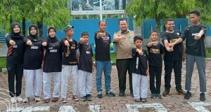 Tujuh Karateka Binaan Balai TNBG Bertanding di O2SN Tingkat SD dan SMP