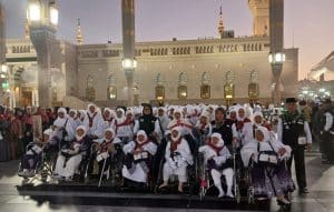 Hari Ini Jamaah Haji Perempuan Kloter 15 Asal Madina Ziarah ke Raudhah