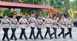 Ini Pesan Kapolres Madina Saat Sertijab Lima PJU dan Satu Kapolsek